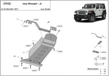 Stalowa płyta pod silnik Jeep Wrangler - JL (2017-2026)