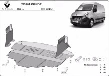 Stalowa płyta pod silnik Renault Master 3 (2010-2024)