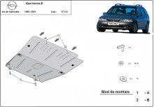 Stalowa płyta pod silnik Opel Vectra B (1995-2001)