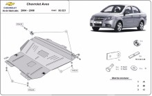 Stalowa płyta pod silnik Chevrolet Aveo (2004-2008)