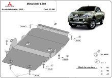 Stalowa płyta pod silnik Mitsubishi L200 (2015-2026)