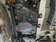 Stalowa płyta pod AdBlue Ford Transit (2013-2020)