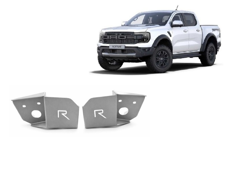 Aluminiowa płyta pod czujnik tylnego wahacza Ford Ranger Raptor (2023-2026)