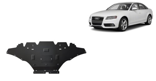 Stalowa płyta pod silnik Audi A4 B8 All Road, benzyna (2008-2014)