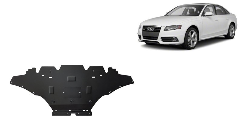 Stalowa płyta pod silnik Audi A4 B8 All Road, benzyna (2008-2014)