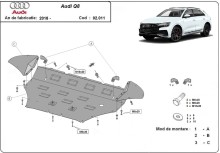 Stalowa płyta pod silnik Audi Q8 (2018-2026)