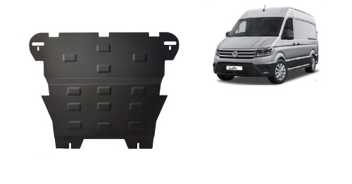 Stalowa płyta pod silnik Vw Crafter (2017-2026)