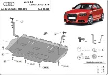 Stalowa płyta pod silnik Audi A3 (2008-2012)