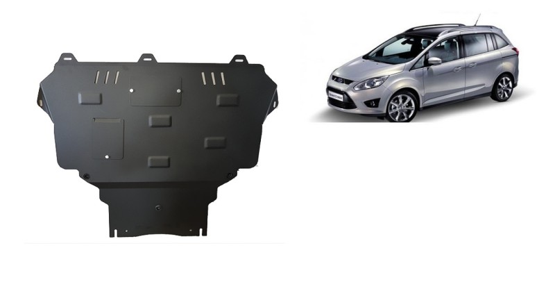 Stalowa płyta pod silnik Ford C - Max (2010-2019)