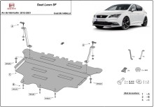 Aluminiowa płyta pod silnik Seat Leon Mk3 5F (2012-2021)