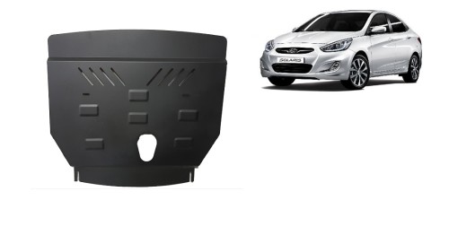 Stalowa płyta pod silnik Hyundai Solaris (2010-2018)