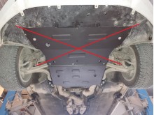 Stalowa płyta pod skrzynię biegów Audi A4 B9 All Road (2015-2026)