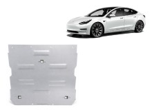 Aluminiowa płyta pod silnik elektrycznego Tesla Model 3 AWD (2017-2026)
