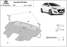 Stalowa płyta pod silnik Hyundai I30 (2015-2017)