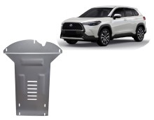 Aluminiowa płyta pod katalizator do Toyota Corolla Cross (2022-2026)
