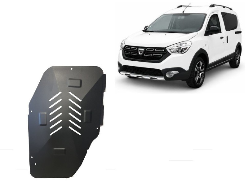 Stalowa płyta pod zbiornik paliwa Dacia Dokker Stepway (2012-2020)