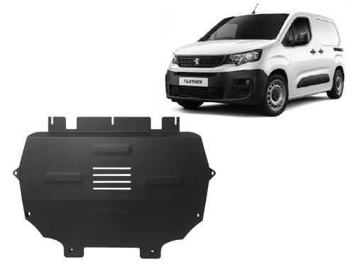 Stalowa płyta pod silnik Peugeot Partner (2018-2026)