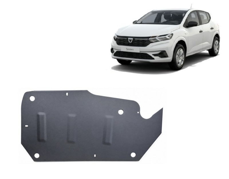 Stalowa płyta pod zbiornik paliwa Dacia Sandero (2021-2026)