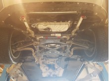 Stalowa płyta pod skrzynię biegów Audi Q8 (2018-2026)