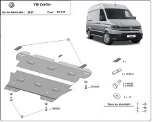 Stalowa płyta pod silnik Vw Crafter (2017-2026)