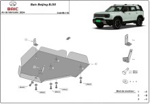 Stalowa płyta pod dyferencjał Baic Beijing BJ30 (2024-2026)
