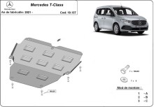 Stalowa płyta pod silnik Mercedes T-Classe (2021-2026)