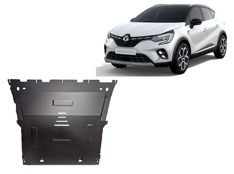 Stalowa płyta pod silnik Renault Captur (2019-2026)