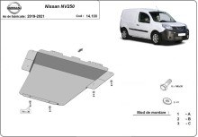 Stalowa płyta pod silnik Nissan NV250 (2019-2021)