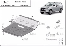 Stalowa płyta pod silnik Daihatsu Terios (2006-2018)