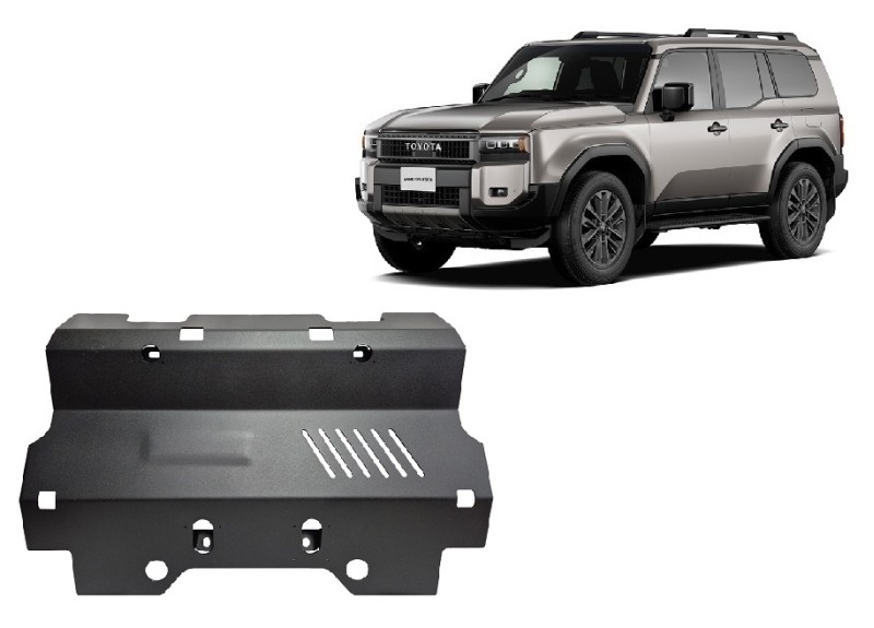 Stalowa płyta pod chłodnicę Toyota Land Cruiser 250 (2024-2026)