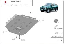 Stalowa płyta pod skrzynię biegów Suzuki Vitara (1988-1999)