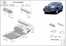 Stalowa płyta pod silnik Toyota 4Runner (2002-2009)