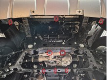 Aluminiowa płyta pod silnik Baic Beijing BJ60 (2022-2026)