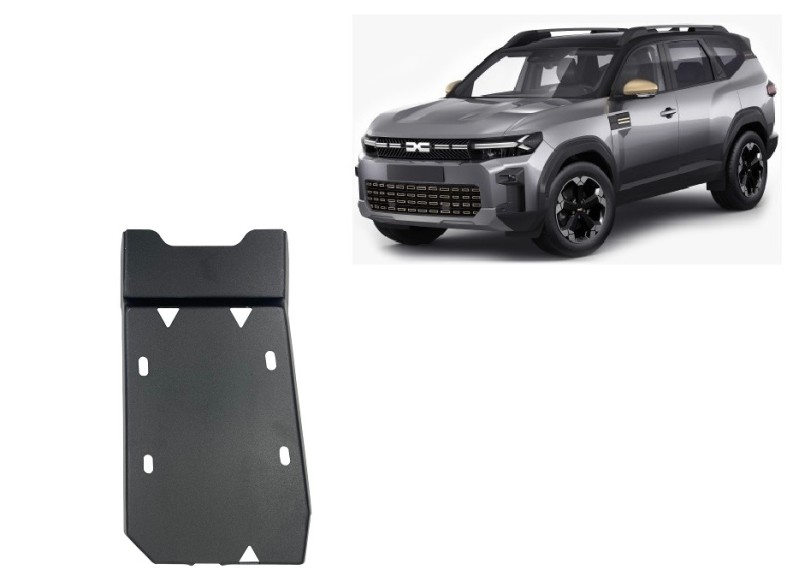 Stalowa płyta pod dyferencjał Dacia Bigster 4x4 (2025-2026)