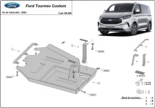Stalowa płyta pod AdBlue Ford Tourneo Custom (2023-2026)