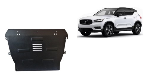 Stalowa płyta pod silnik Volvo XC40 (2018-2026) Stalowa płyta pod silnik Volvo XC40 (2018-2026)