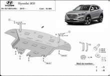 Stalowa płyta pod silnik Hyundai IX35 (2015-2020)