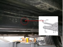 Stalowa płyta pod skrzynię biegów i reduktor Volkswagen Amarok (2010-2022)