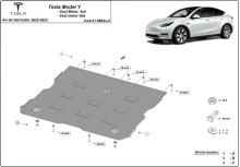Aluminiowa płyta pod silnik elektrycznego Tesla Y (2020-2023)