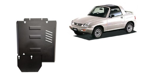 Stalowa płyta pod skrzynię biegów Suzuki X90 2.0 (1988-1999)
