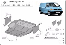 Stalowa płyta pod silnik VW Transporter T4 (1990-2003)