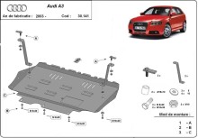 Stalowa płyta pod silnik Audi A3 (2003-2012)