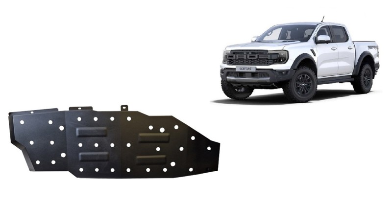 Stalowa płyta pod zbiornik paliwa Ford Ranger Raptor (2023-2026)