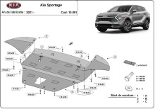 Stalowa płyta pod silnik Kia Sportage (2021-2026)
