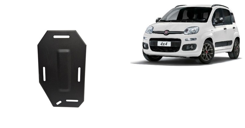 Stalowa płyta pod dyferencjał Fiat Panda 4x4 (2011-2026)