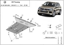 Stalowa płyta pod silnik VW Touareg (2010-2018)