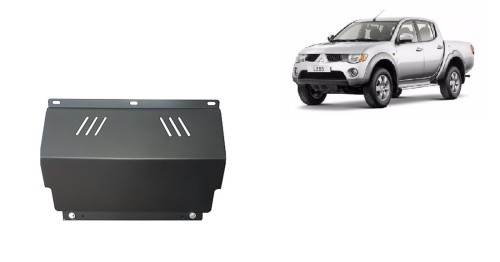 Stalowa płyta pod chłodnicę Mitsubishi L 200 (2005-2015)