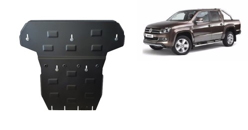 Stalowa płyta pod skrzynię biegów i reduktor Volkswagen Amarok (2010-2022)