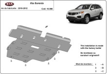Stalowa płyta pod silnik Kia Sorento (2010-2012)