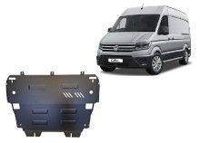 Stalowa płyta pod silnik VW Crafter (2017-2026)